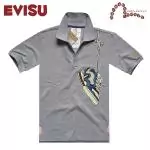 evisu coton tee shirt hommes 2019U tendance japan mode chaussures gris